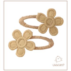 Bloemen speldjes oker