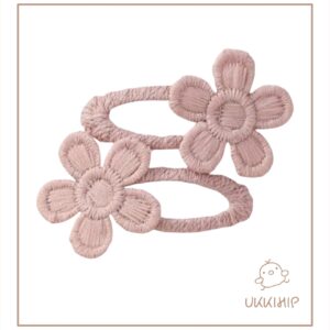 Bloemen speldjes zacht roze