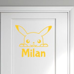 Deursticker Pickachu